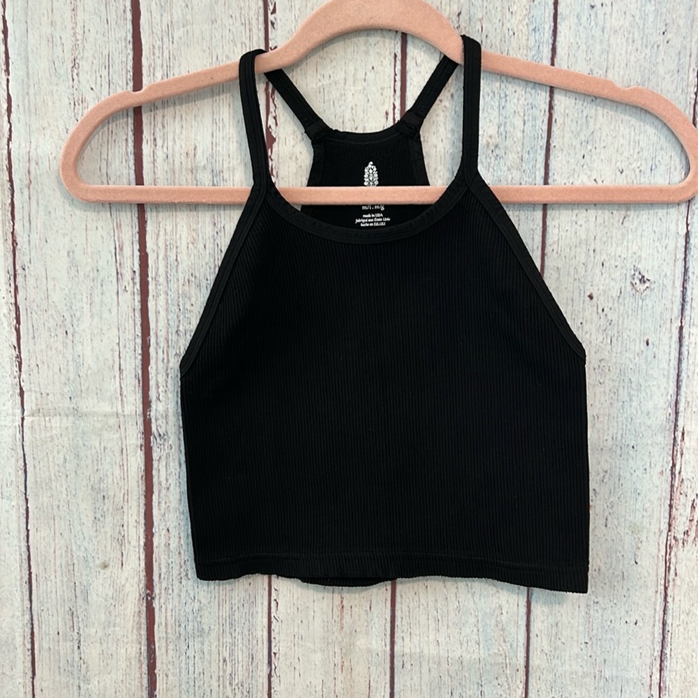 NWOT FP Movement Happiness Runs Crop Tank - Picture 4 of 13